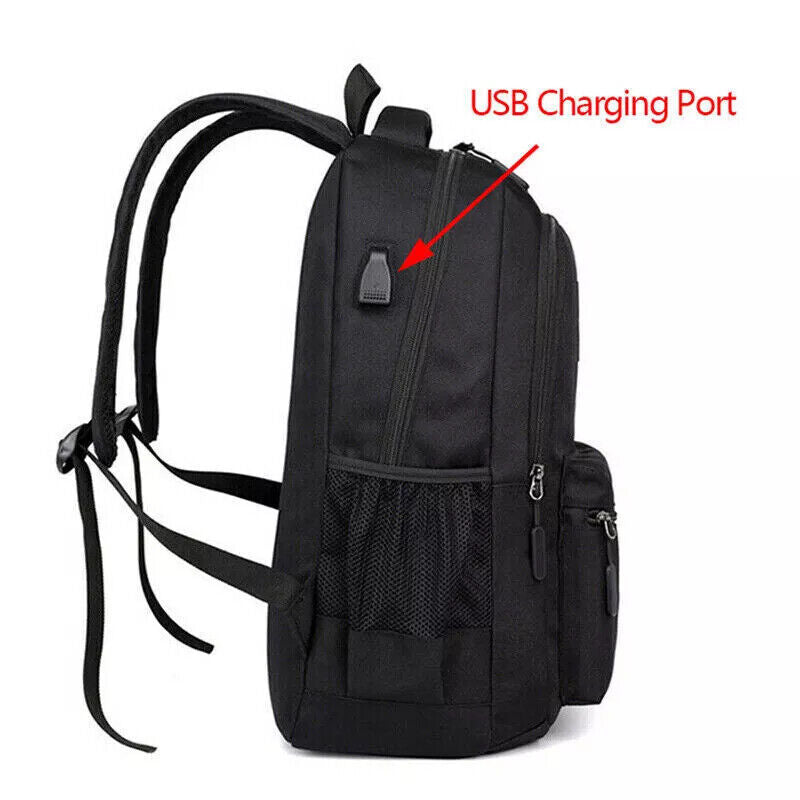 Unisex Waterproof Laptop Backpack – Large Travel School Rucksack