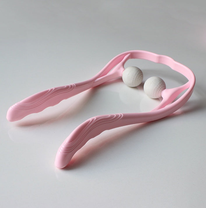 Handheld Pressure Point Massager – Neck & Shoulder Pain Relief Roller
