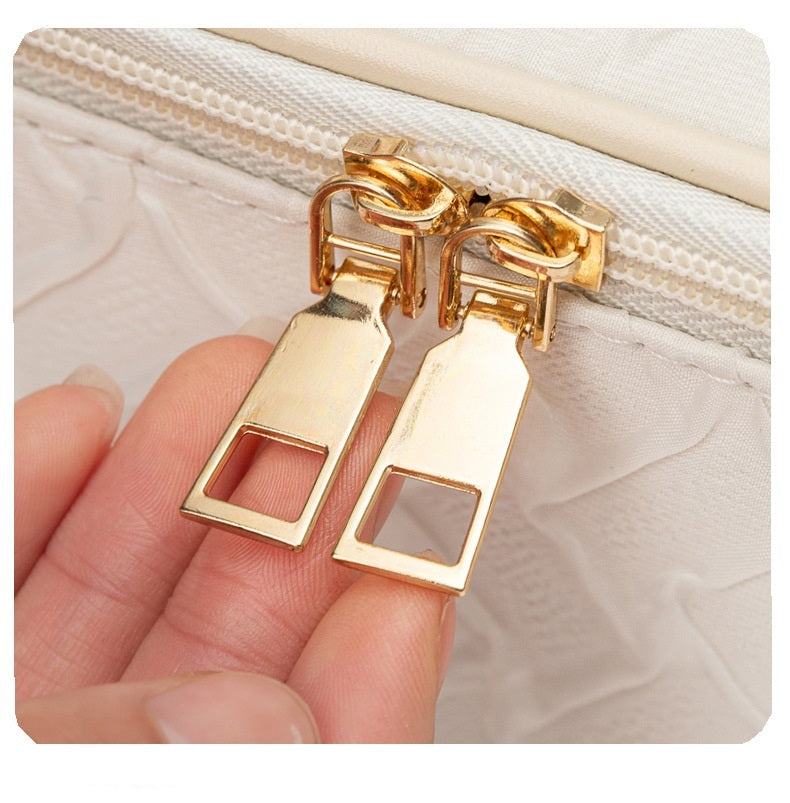 Travel Makeup Bag – Multifunctional, Stain-Resistant, Handheld Organizer