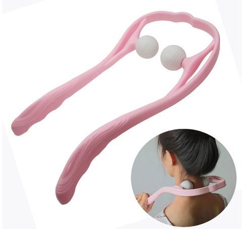 Handheld Pressure Point Massager – Neck & Shoulder Pain Relief Roller