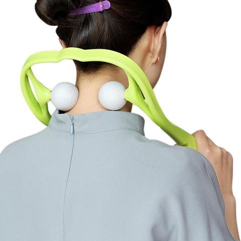 Handheld Pressure Point Massager – Neck & Shoulder Pain Relief Roller