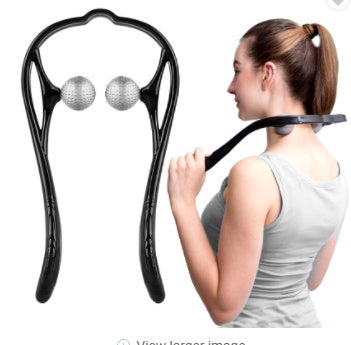 Handheld Pressure Point Massager – Neck & Shoulder Pain Relief Roller