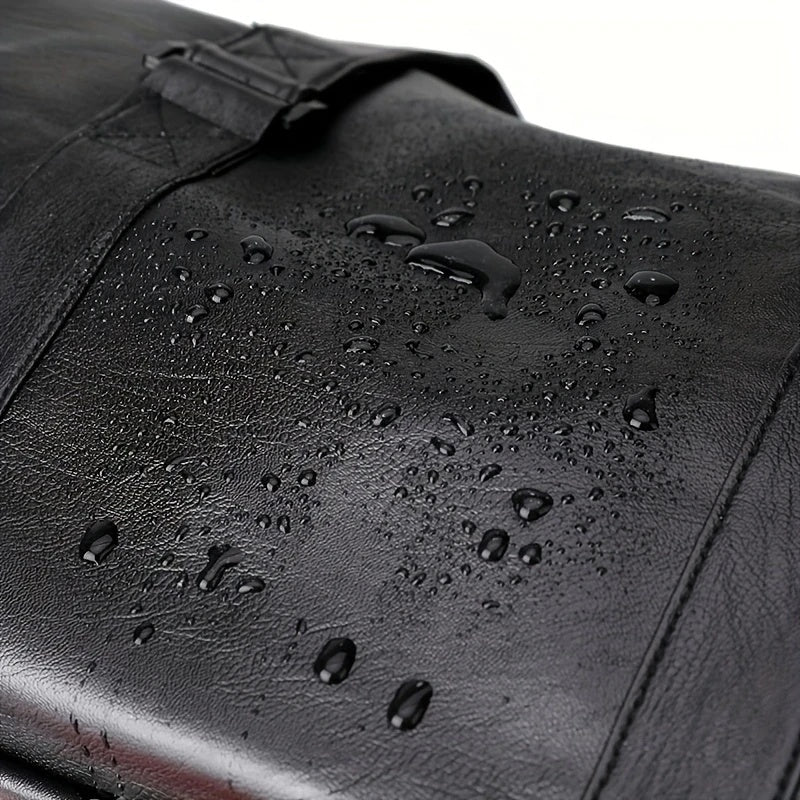 Faux Leather Sport & Travel Fitness Bag