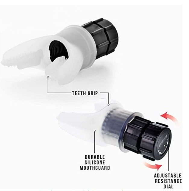 Breathing Trainer Respirator Fitness Equipment Exercise Lung Face Mouthpiece For Household Healthy Care Accessories - Pure Forms
