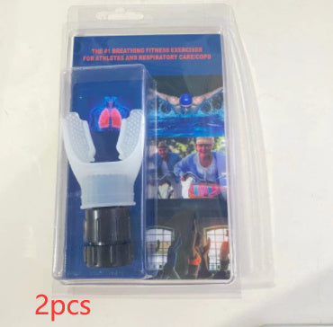 Breathing Trainer Respirator Fitness Equipment Exercise Lung Face Mouthpiece For Household Healthy Care Accessories - Pure Forms