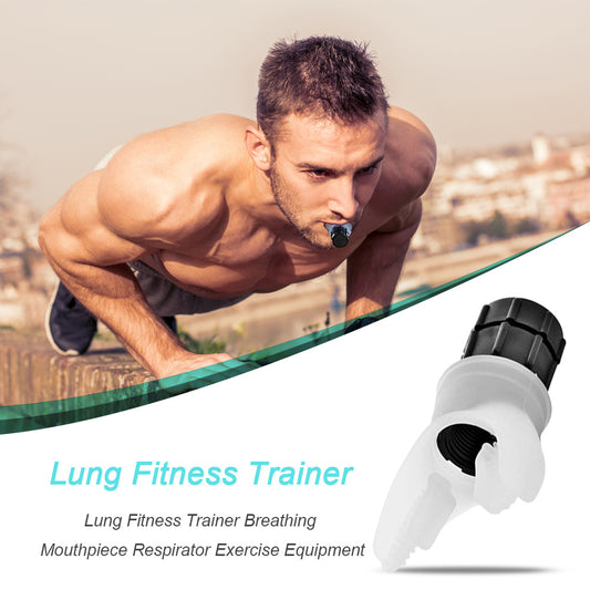 Breathing Trainer Respirator Fitness Equipment Exercise Lung Face Mouthpiece For Household Healthy Care Accessories - Pure Forms